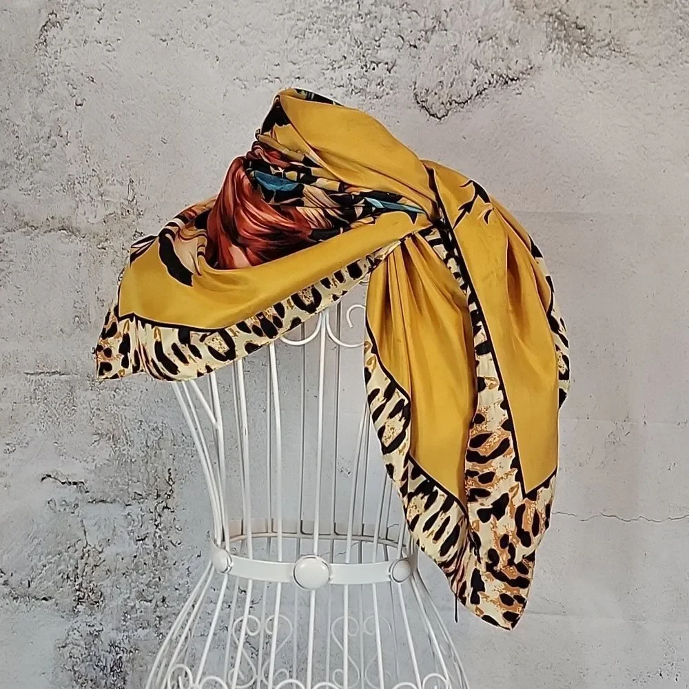 Unbranded Scarf Satin Polyester 35
